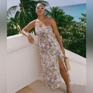 Abercrombie & Fitch Floral Maxi Dress